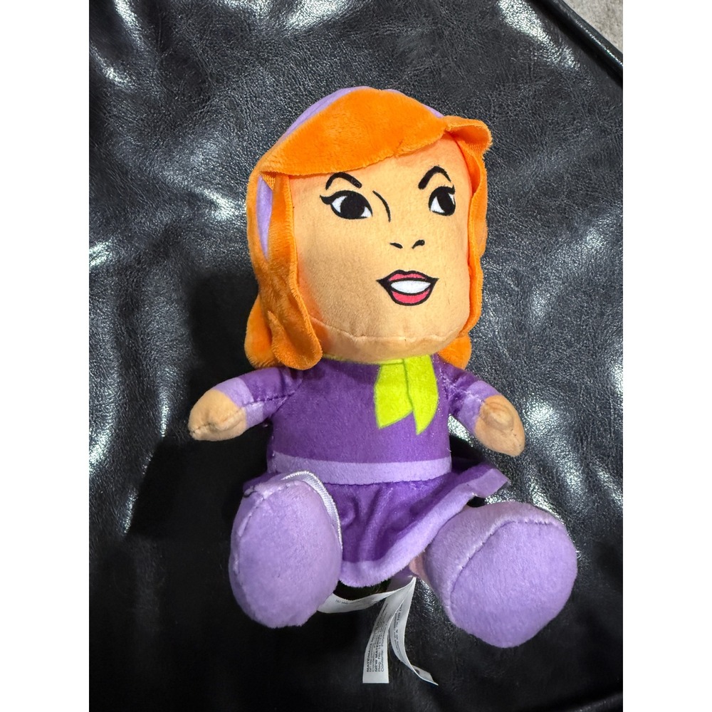 Scooby Doo‎ Daphne Blake Plush Doll Stuffed Toy Purple Dress Scarf Orange Hair
